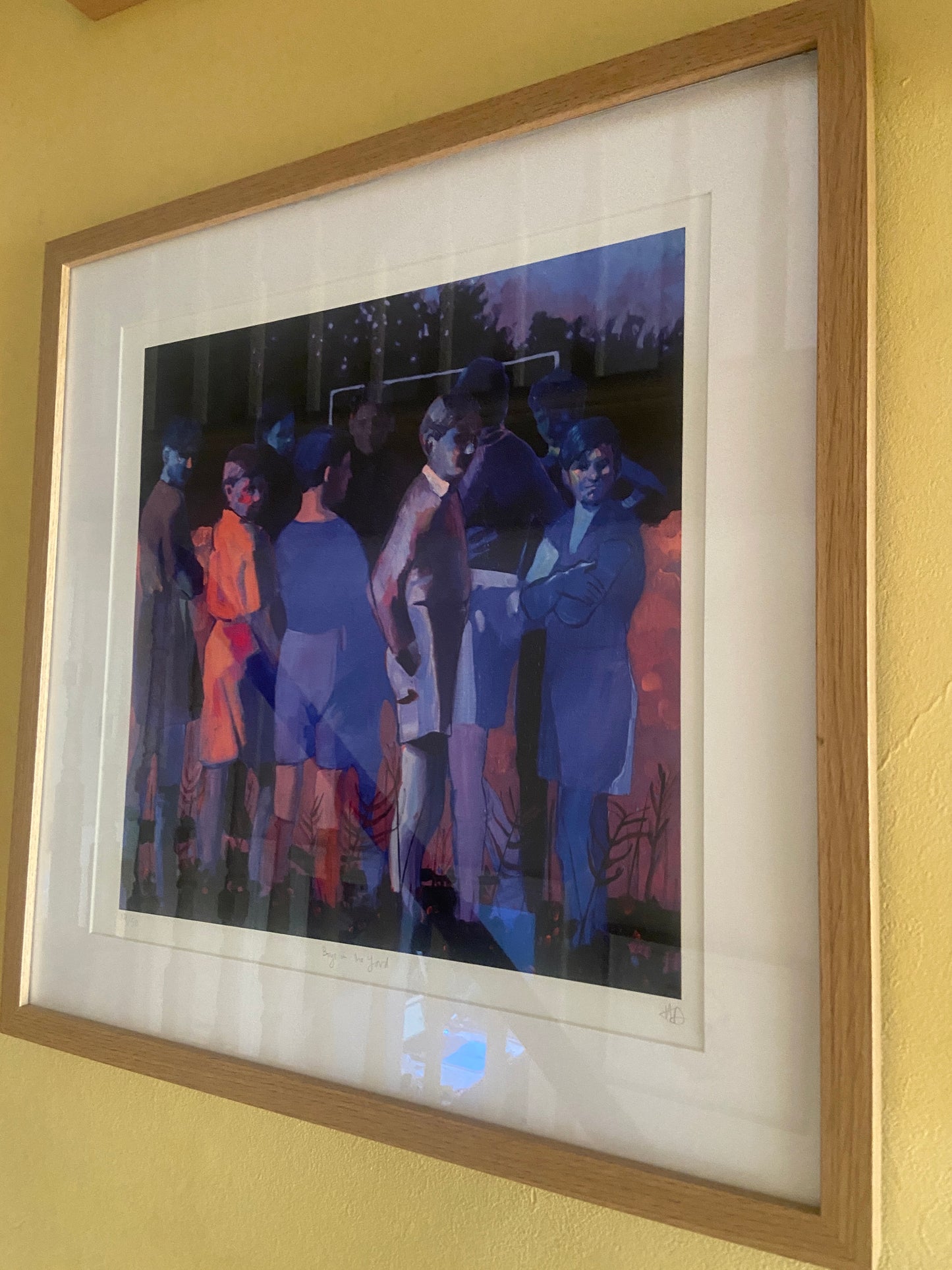 Boys in the Yard Print