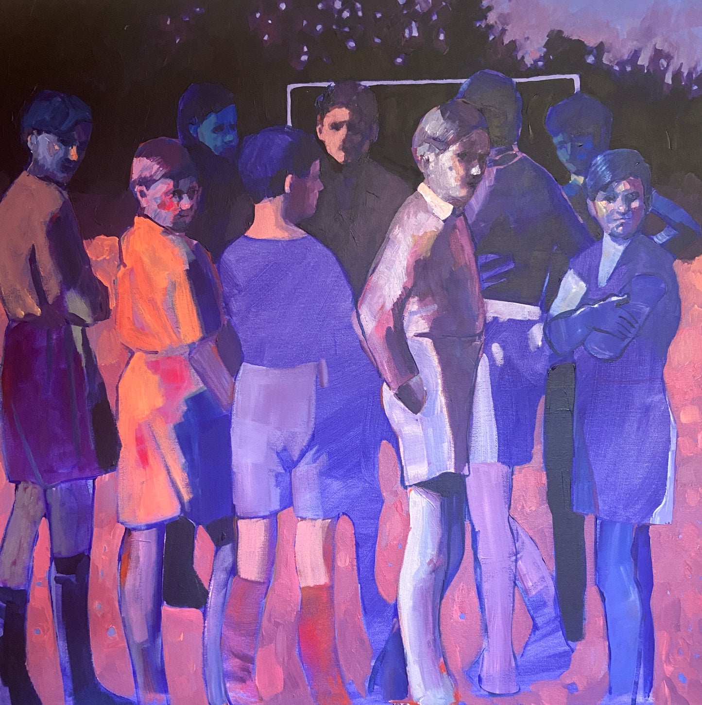 Boys in the Yard Print
